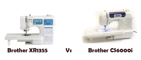 Brother XR1355 Vs CS6000i – Detailed Comparison