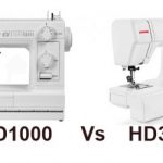 Janome HD1000 Vs HD3000 Comparison