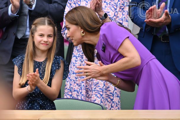 Принцеса Шарлотта з мамою Кейт / © Getty Images