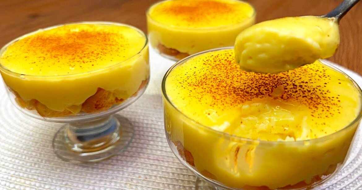 “Лимонний захват” – №1 Італійський десерт за 5 хв. Без желатину і випічки