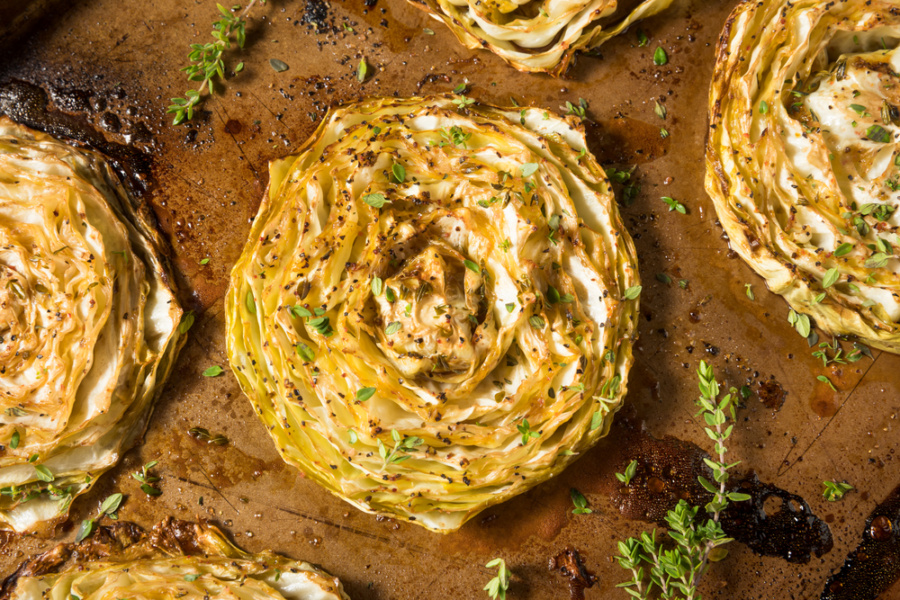 Стейк із капусти