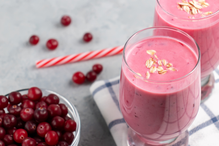 Мус з журавлини