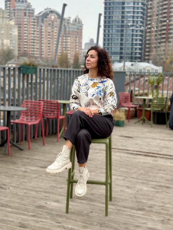 Як виглядають наймодніші черевики на зиму 2025: приклад від Наді Матвєєвої