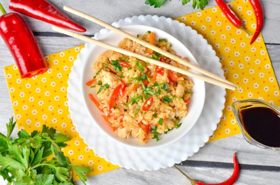 Ароматний та пікантний рис по-японськи нашвидкуруч