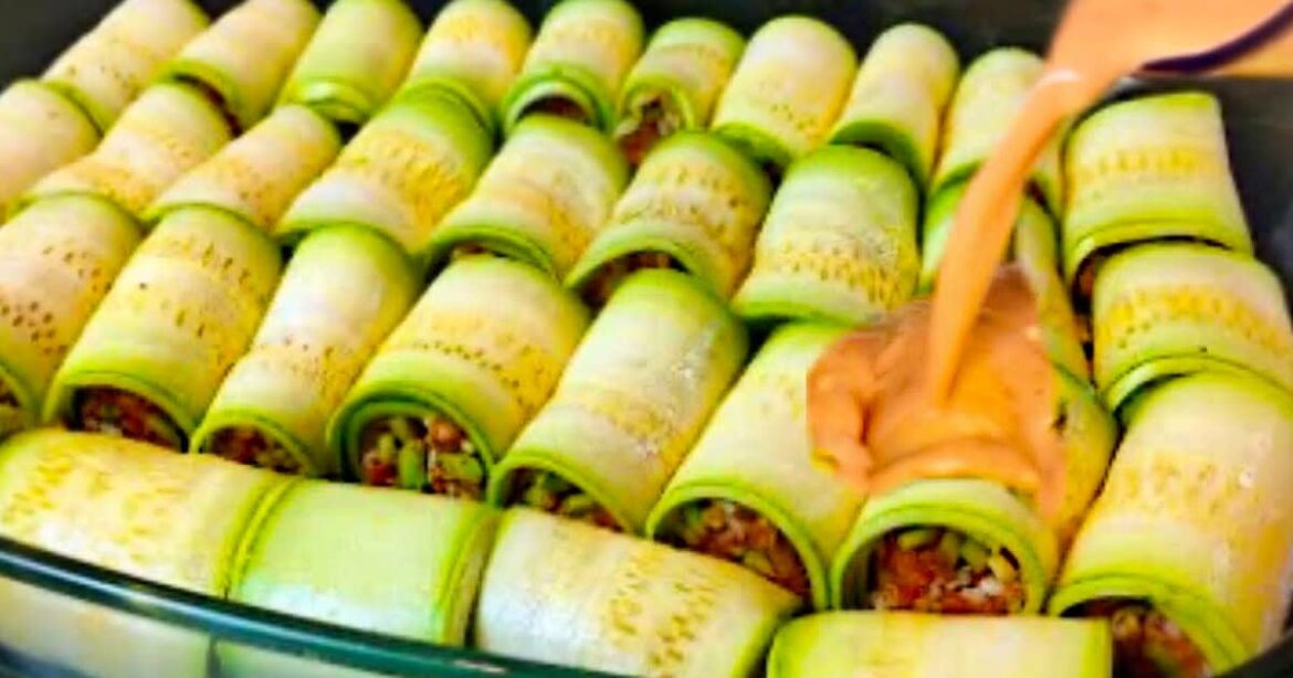 Кабачкові “Голубці”: Їм і не можу наїстись – так люблю! Вечеря, яку готую Все літо