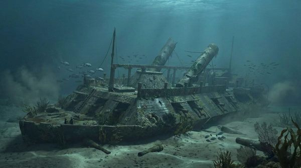 На USS Cairo виявили грибки, що руйнують історичний корабель