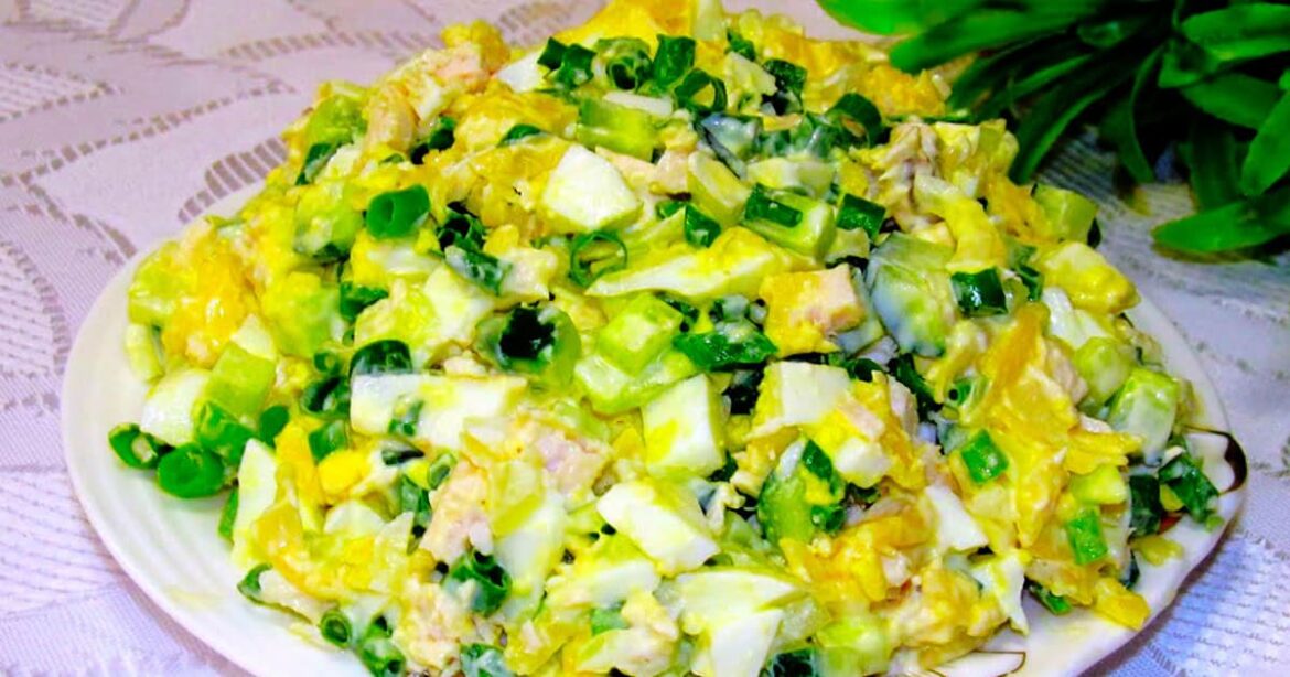 Салат «Валюша»: 5 день готую і не можу зупинитись. На Дачі, сусідка Люба дала рецепт