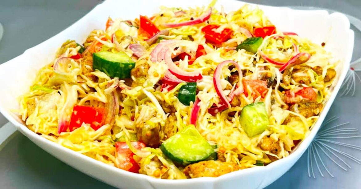 Салат «Валя»: готую 3 день підряд. Зʼїдається за 5 хв – вся сімʼя підсіла