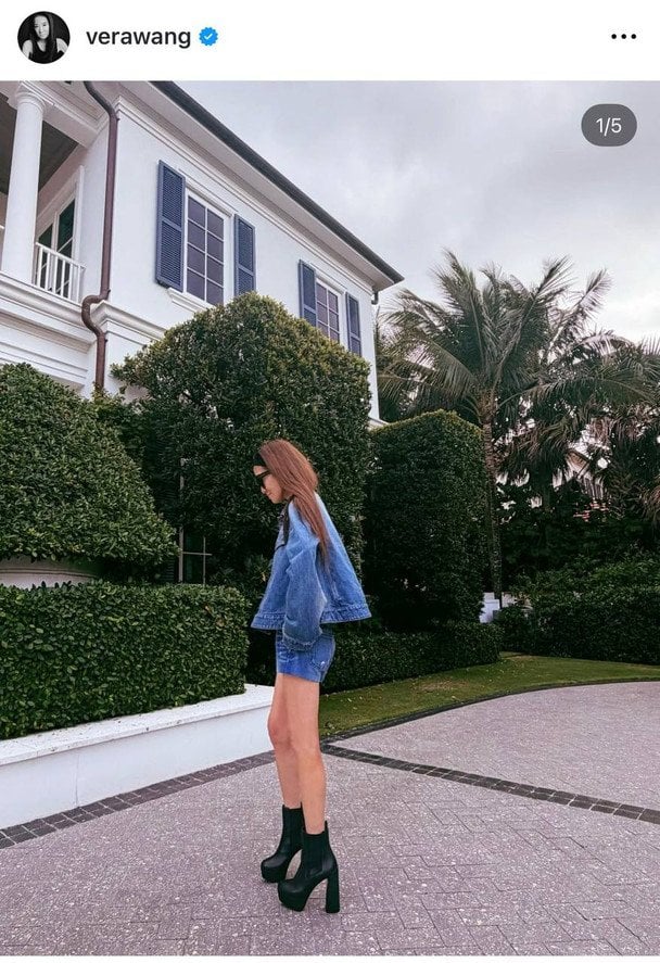 Вера Вонг / © Instagram Вера Вонг