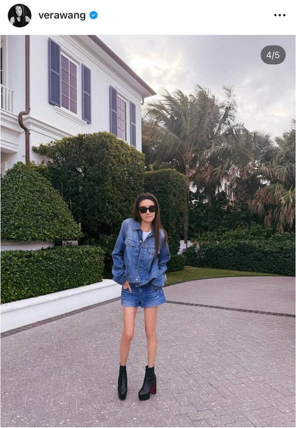 Вера Вонг / © Instagram Вера Вонг
