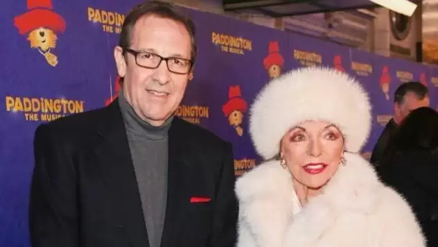 92-річна Джоан Коллінз під руку із пʼятим чоловіком стала зіркою серед зірок