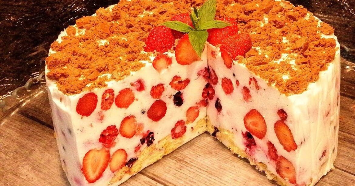 Десерт «Літо»: №1 в спеку. Їм і не можу наїстись. Ось який торт треба готувати влітку!