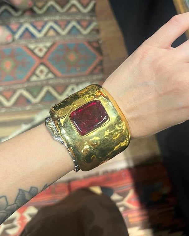 Браслет-манжета Frances Patiky Stein / фото люб’язно надане для публікації instagram.com/kira.vintage