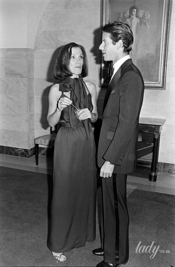 Френсіс Патікі Штайн та Келвін Кляйн на заходы у Білому домі у Вашингтоні, 14 жовтня 1976 року / © Getty Images