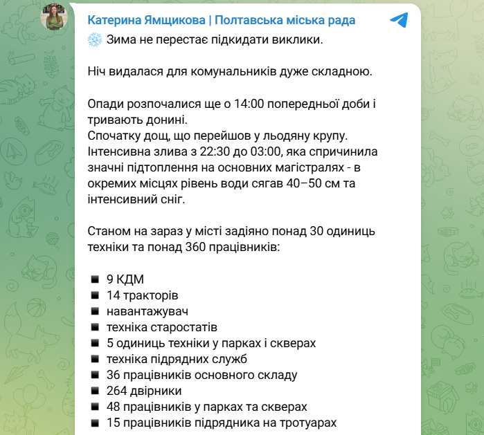 Сніговий колапс і пів метра води: де негода паралізувала життя українців (фото, відео)