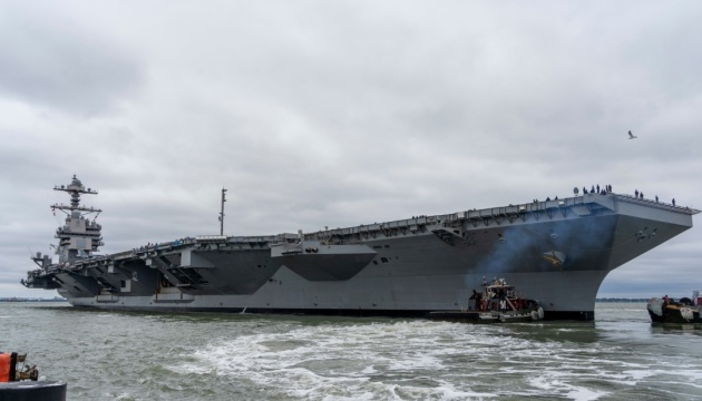 США направлять на Близький Схід найбільший у світі авіаносець – NYT