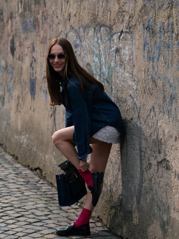 Як носити лофери, щоб навіть простий образ виглядав дорого: секрет Христини Горняк