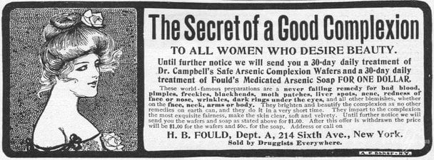 Реклама продуктів з миш’яком від доктора Кемпбелла / © Getty Images