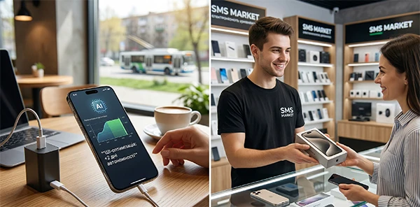 Смартфон 2026 року з увімкненою ШІ-оптимізацією заряду батареї