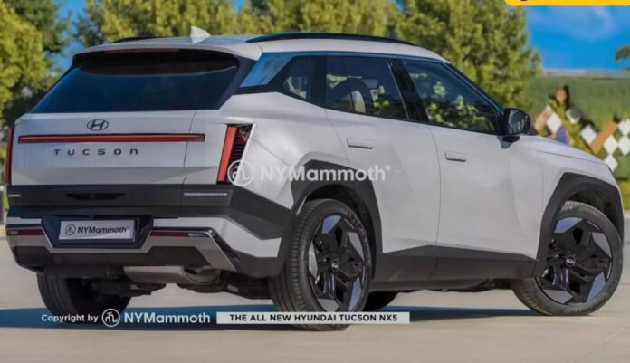 Дизайн задньої частини нового Hyundai Tucson розкрито на основі шпигунських фото