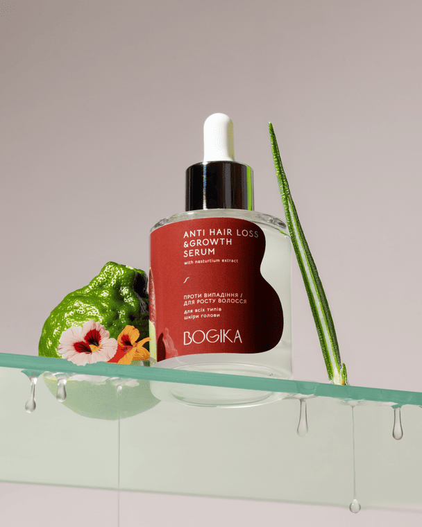 Незмивна біо-сироватка для шкіри голови BOGIKA Anti Hair Loss & Growth Serum