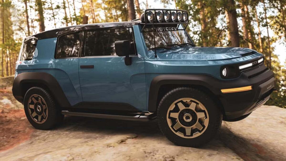Легендарний Toyota FJ Cruiser показали на нових рендерах із сучасним дизайном
